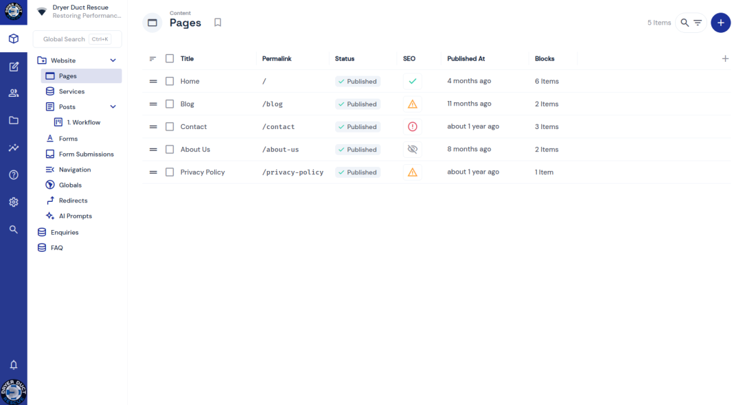 Screenshot 1 - Appearance & Project Settings